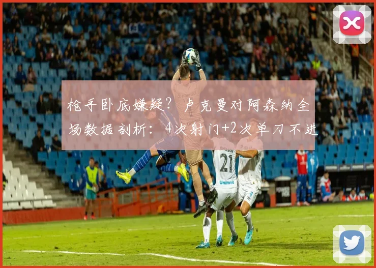 枪手卧底嫌疑？卢克曼对阿森纳全场数据剖析：4次射门+2次单刀不进，2026年关键战表现引热议